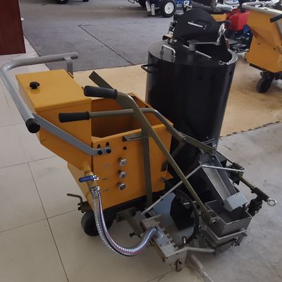 quality Hand Pushing Thermoplastic Road Line Marking Machine 120kg Tank factory